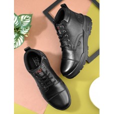 TSF  Genuine Leather Police Boot (PRIDE-01-BLK)